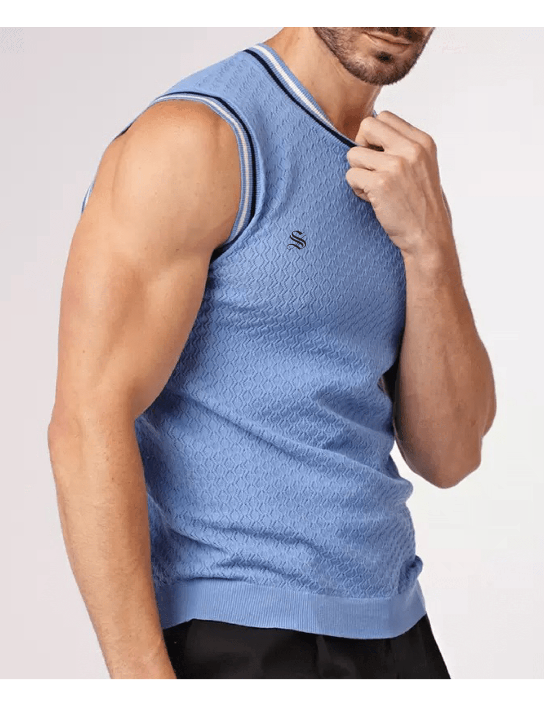 Arzima 24 - Tank Top for Men - Sarman Fashion - Wholesale Clothing Fashion Brand for Men from Canada