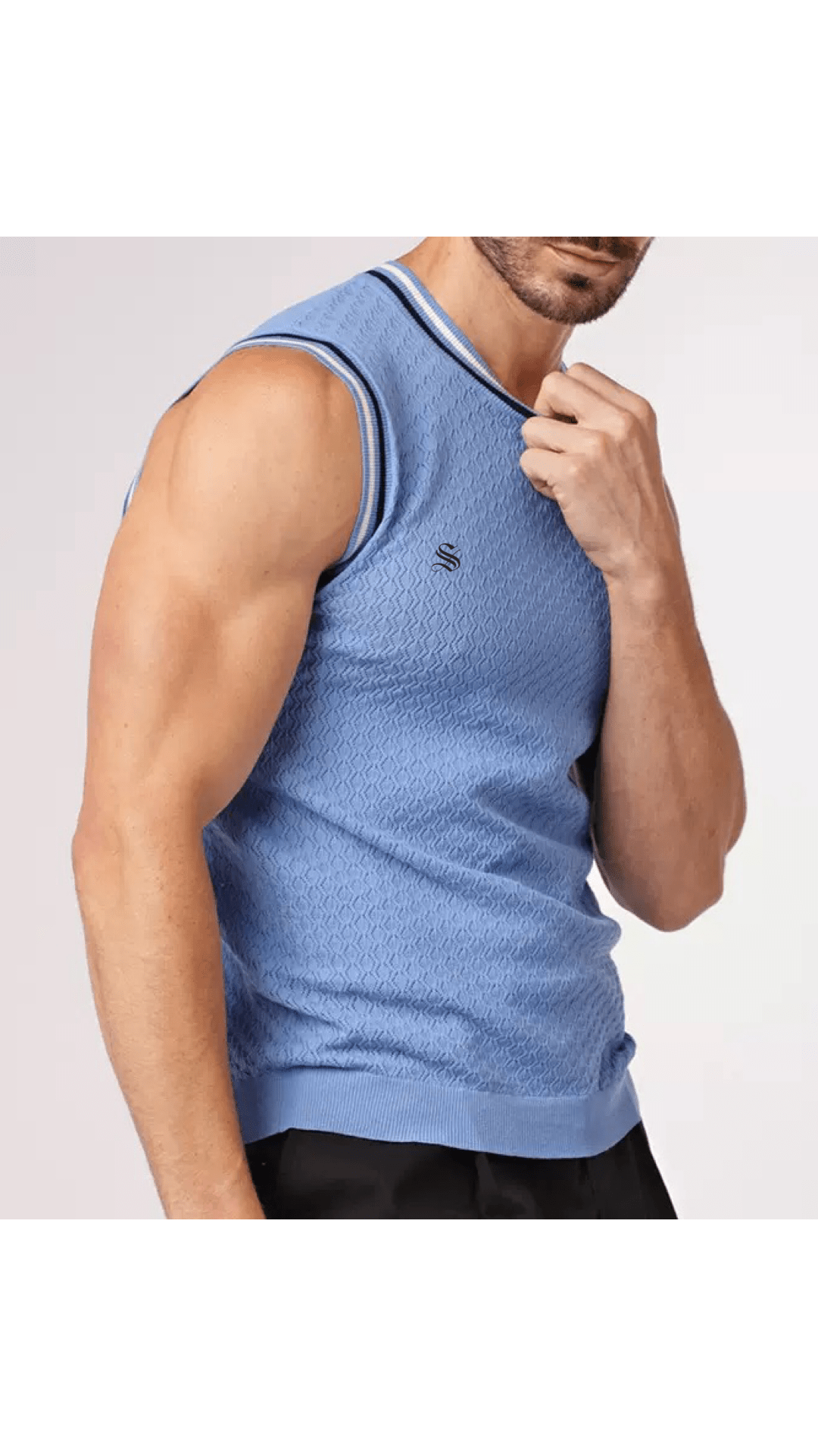 Arzima 24 - Tank Top for Men - Sarman Fashion - Wholesale Clothing Fashion Brand for Men from Canada