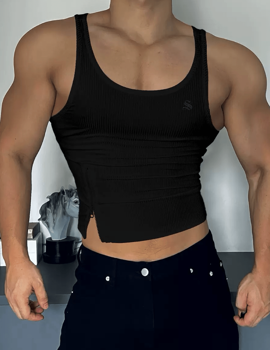 Arzima 244 - Tank Top for Men - Sarman Fashion - Wholesale Clothing Fashion Brand for Men from Canada