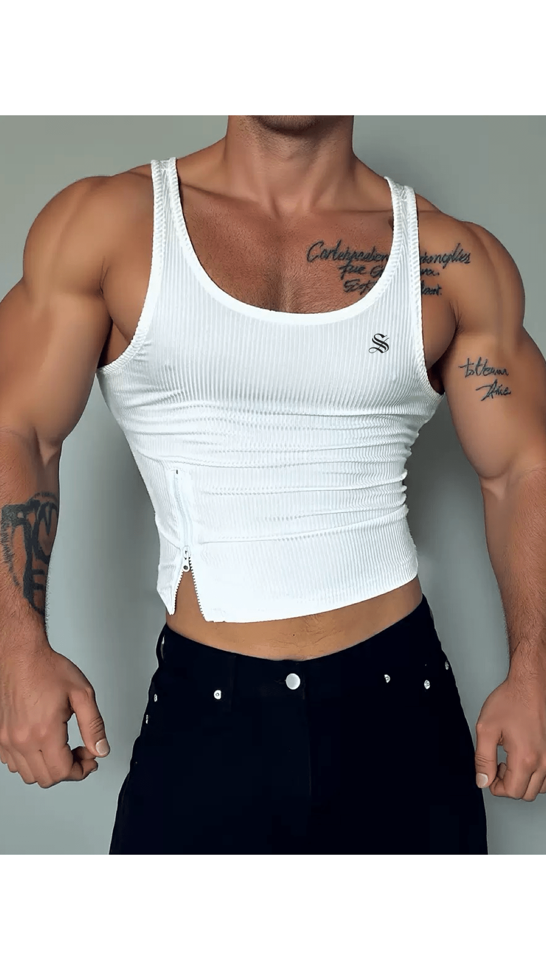 Arzima 244 - Tank Top for Men - Sarman Fashion - Wholesale Clothing Fashion Brand for Men from Canada