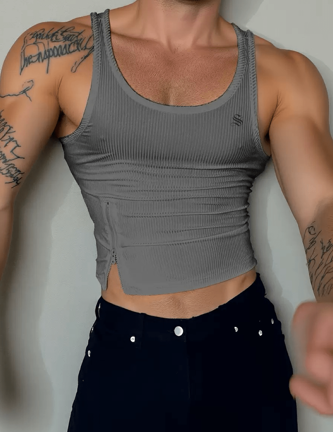 Arzima 244 - Tank Top for Men - Sarman Fashion - Wholesale Clothing Fashion Brand for Men from Canada