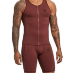 Atlan - Tank Top & Shorts Leggings for Men Complete Set - Sarman Fashion - Wholesale Clothing Fashion Brand for Men from Canada