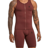 Atlan - Tank Top & Shorts Leggings for Men Complete Set - Sarman Fashion - Wholesale Clothing Fashion Brand for Men from Canada