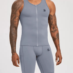 Atlan - Tank Top & Shorts Leggings for Men Complete Set - Sarman Fashion - Wholesale Clothing Fashion Brand for Men from Canada