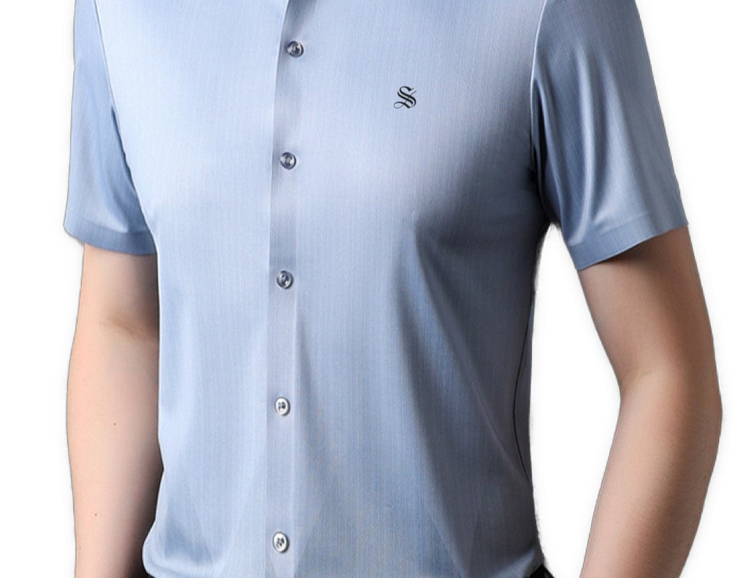 Atwater - Short Sleeves Shirt for Men - Sarman Fashion - Wholesale Clothing Fashion Brand for Men from Canada