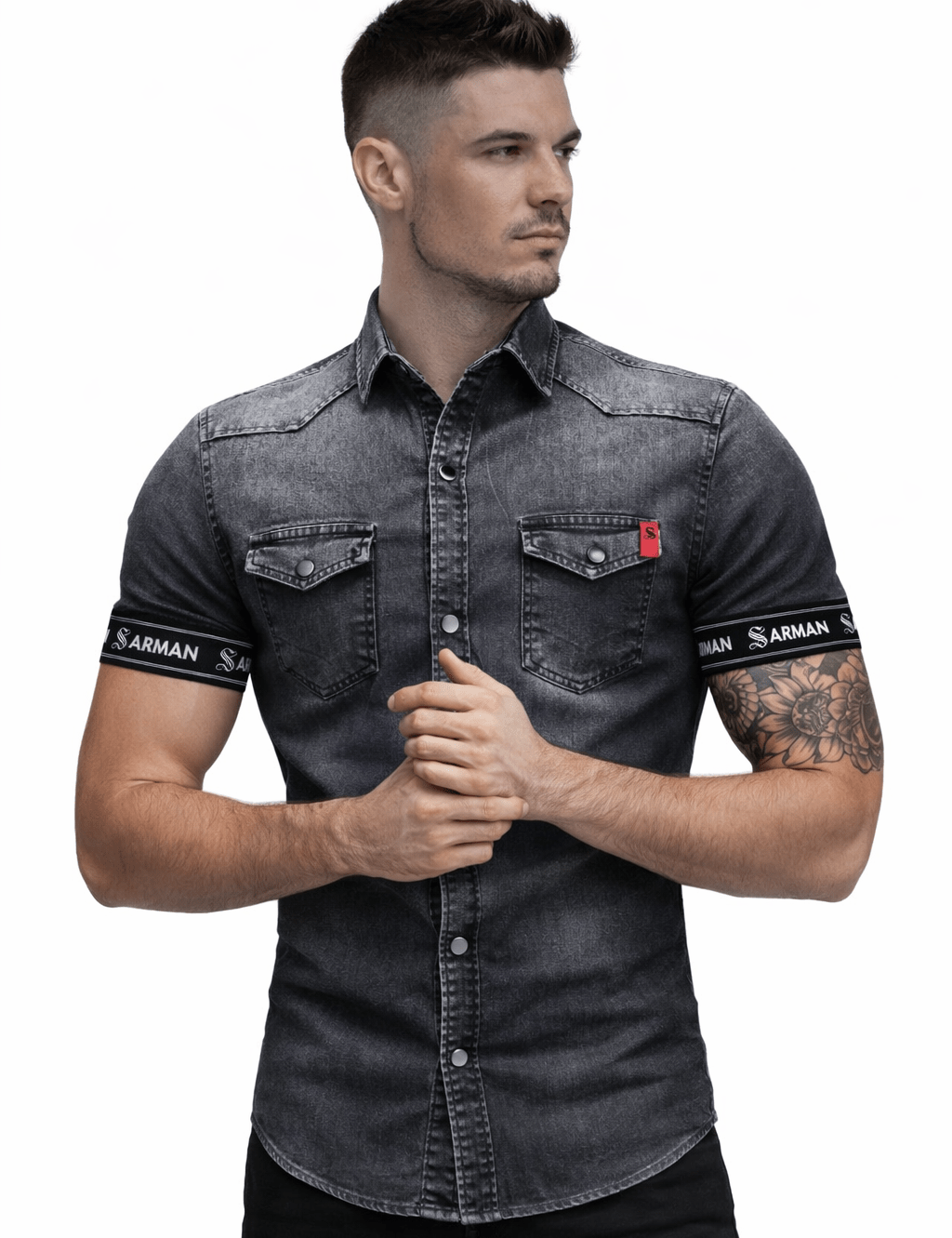 Australia - Short Sleeves Shirt for Men - Sarman Fashion - Wholesale Clothing Fashion Brand for Men from Canada