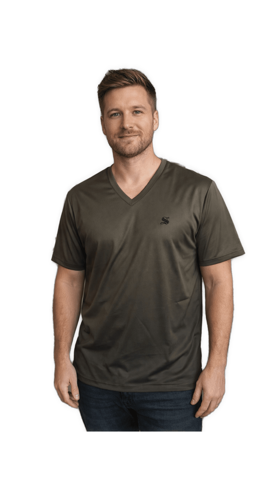 AVK - V - Neck T-shirt for Men - Sarman Fashion - Wholesale Clothing Fashion Brand for Men from Canada