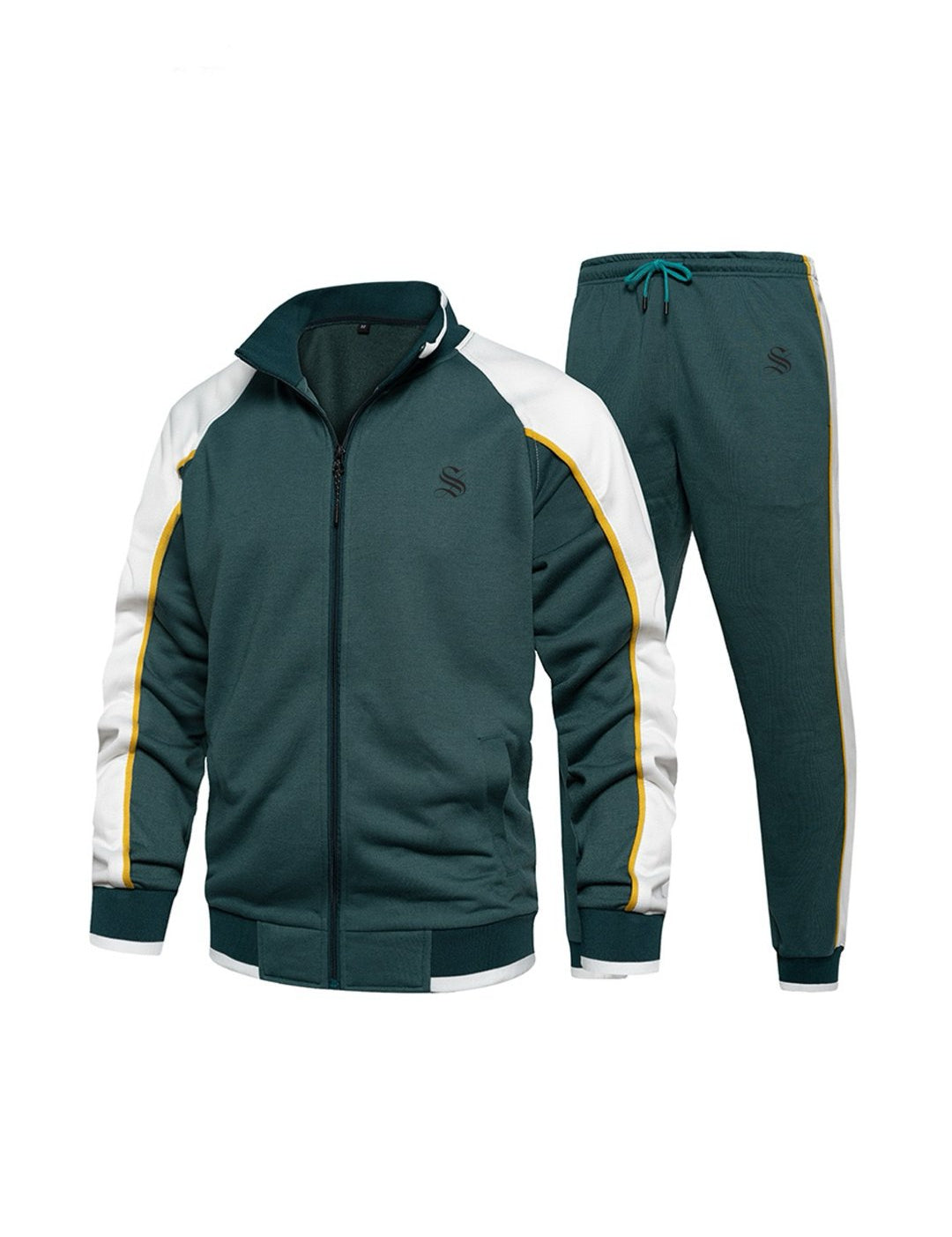 Bambino - Complete Set - Long Sleeves Track Tops & Joggers for Men - Sarman Fashion - Wholesale Clothing Fashion Brand for Men from Canada