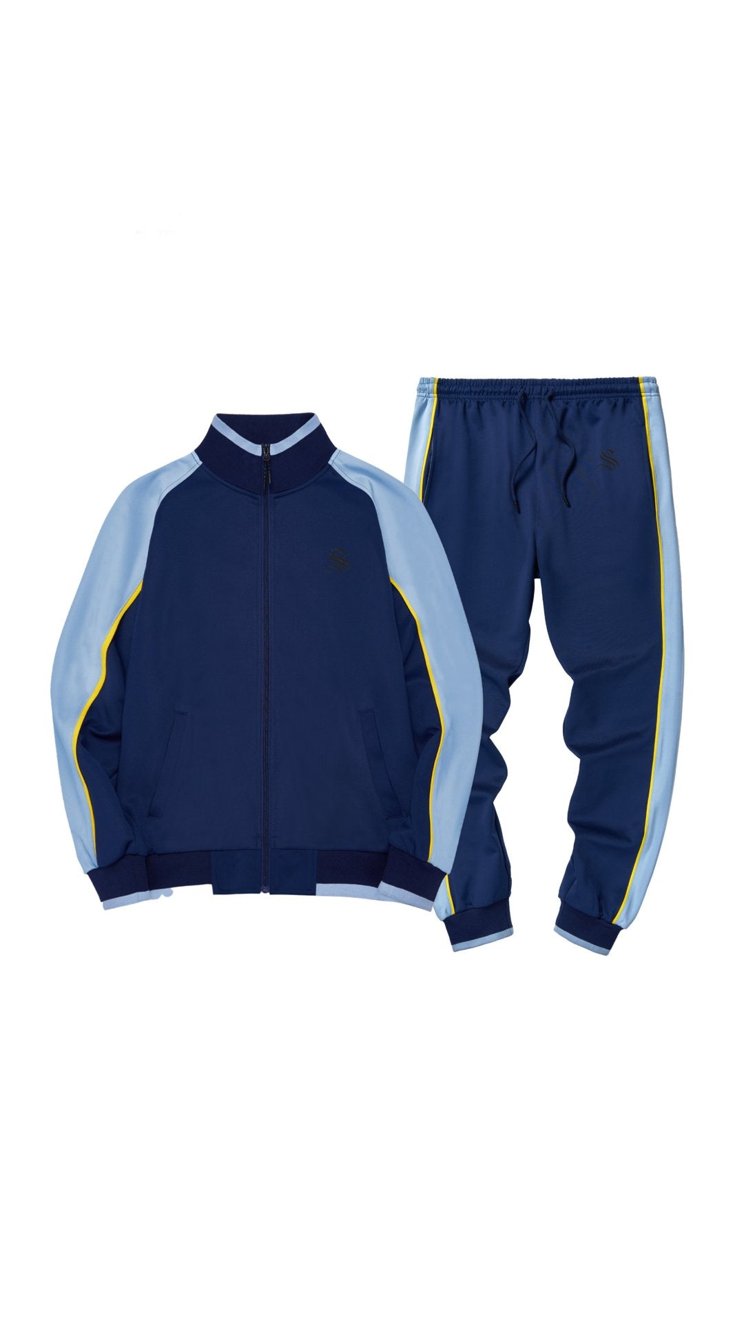 Bambino - Complete Set - Long Sleeves Track Tops & Joggers for Men - Sarman Fashion - Wholesale Clothing Fashion Brand for Men from Canada