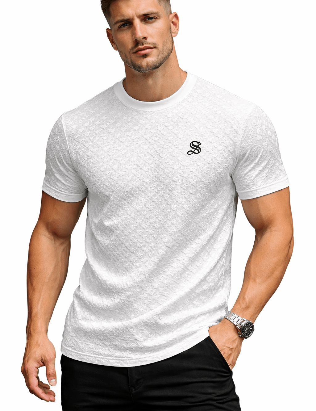 Barnzona 2 - T-Shirt for Men - Sarman Fashion - Wholesale Clothing Fashion Brand for Men from Canada
