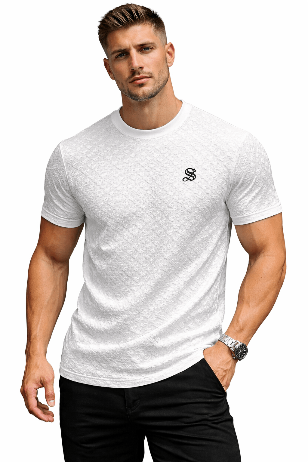 Barnzona 2 - T-Shirt for Men - Sarman Fashion - Wholesale Clothing Fashion Brand for Men from Canada