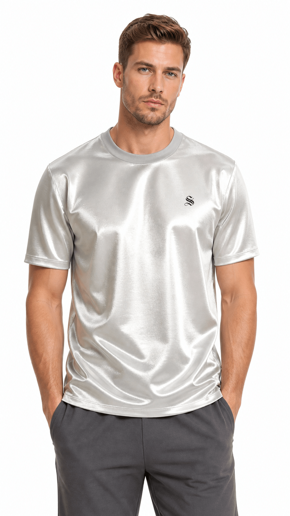 Barnzona 32 - T-Shirt for Men - Sarman Fashion - Wholesale Clothing Fashion Brand for Men from Canada