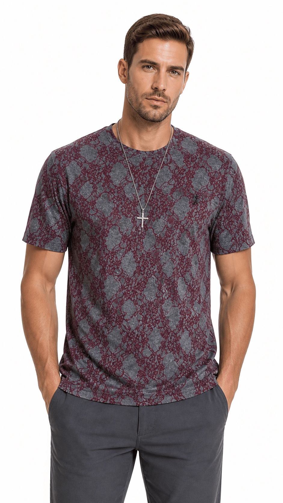 Barnzona 35 - T-Shirt for Men - Sarman Fashion - Wholesale Clothing Fashion Brand for Men from Canada