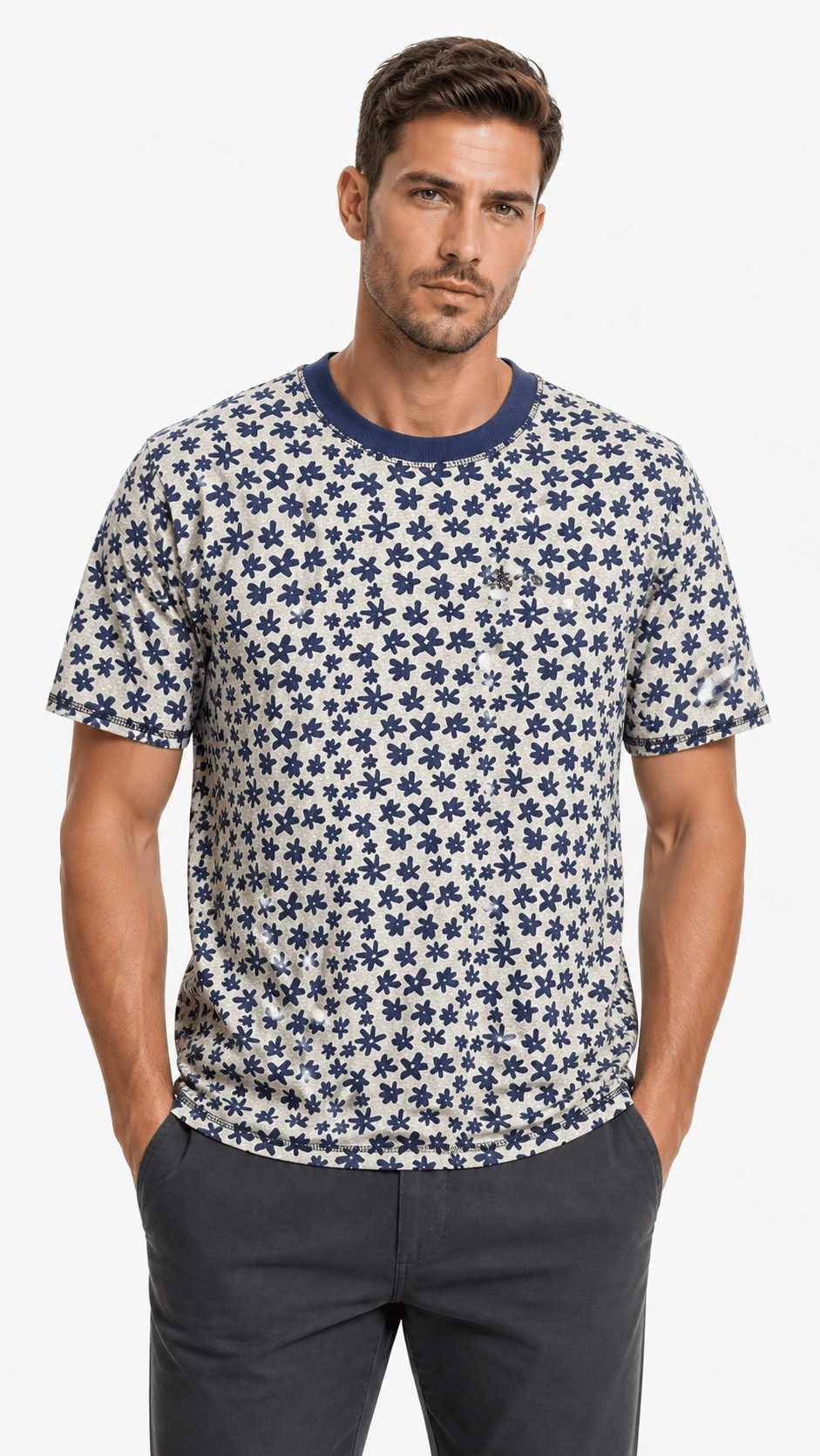 Barnzona 36 - T-Shirt for Men - Sarman Fashion - Wholesale Clothing Fashion Brand for Men from Canada