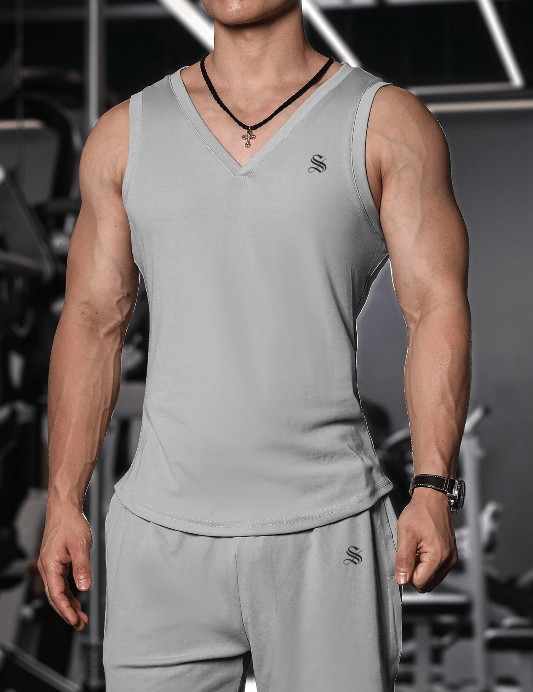 Barreza - Top & Shorts for Men - Sarman Fashion - Wholesale Clothing Fashion Brand for Men from Canada