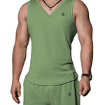 Barreza - Top & Shorts for Men - Sarman Fashion - Wholesale Clothing Fashion Brand for Men from Canada