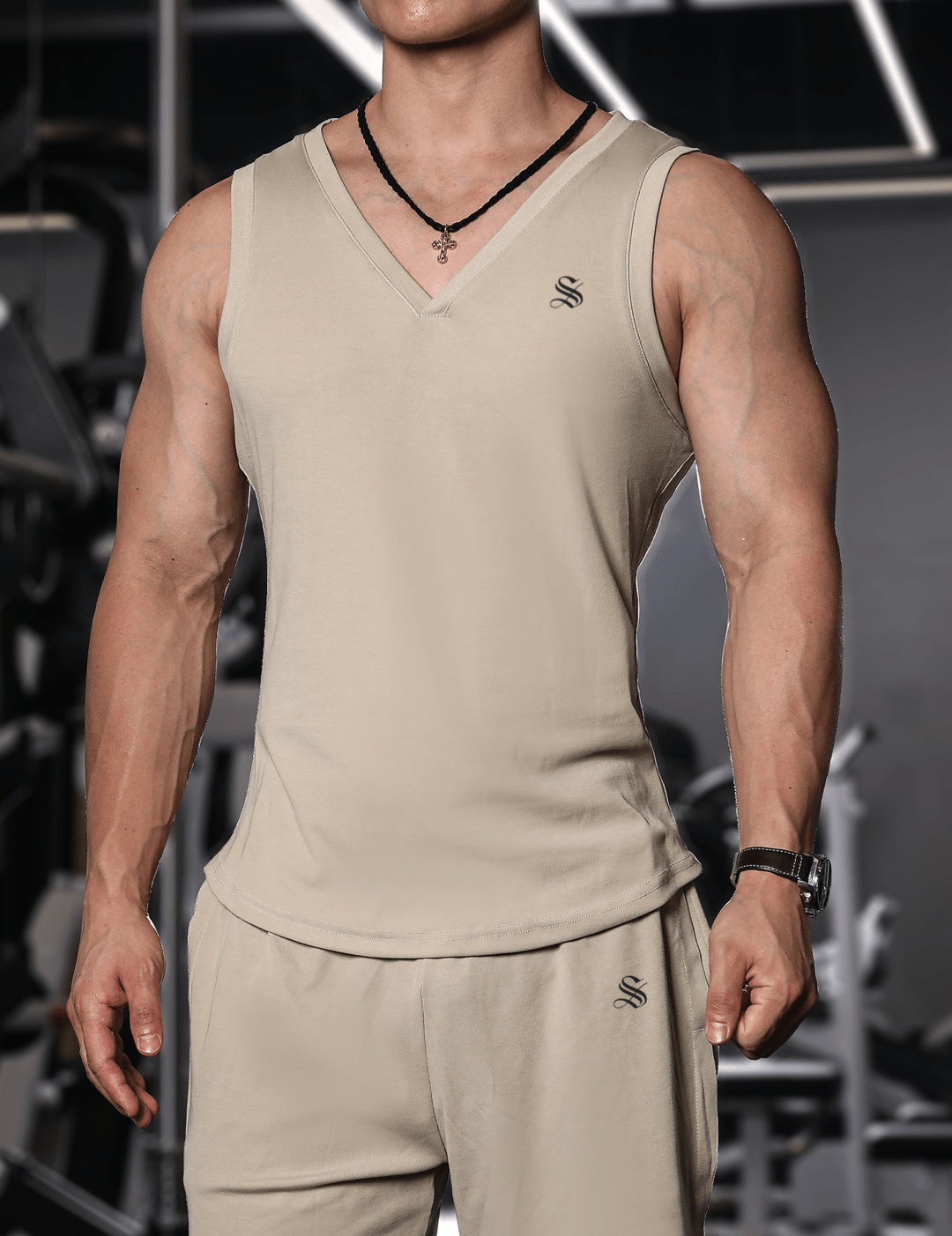 Barreza - Top & Shorts for Men - Sarman Fashion - Wholesale Clothing Fashion Brand for Men from Canada