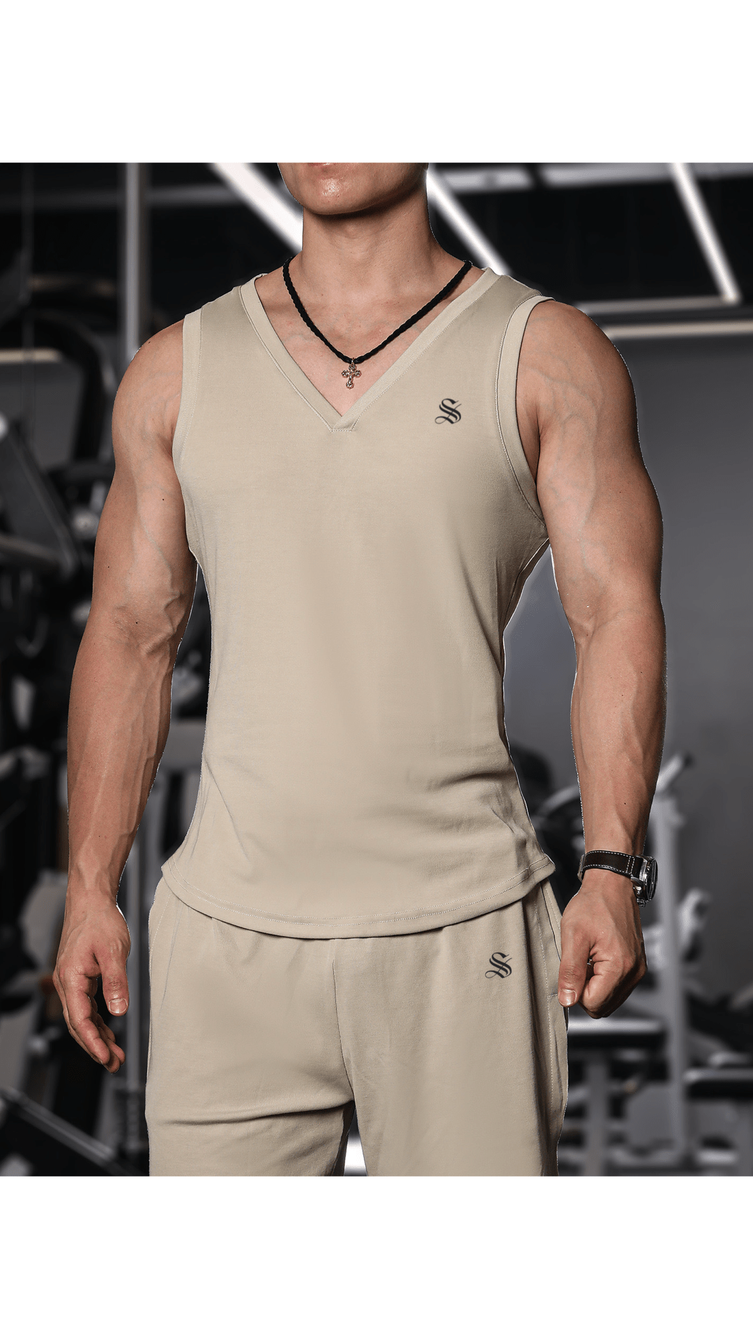 Barreza - Top & Shorts for Men - Sarman Fashion - Wholesale Clothing Fashion Brand for Men from Canada