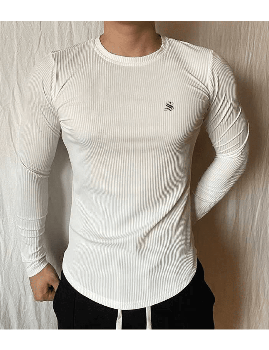 Base 176 - Long Sleeve Shirt for Men - Sarman Fashion - Wholesale Clothing Fashion Brand for Men from Canada