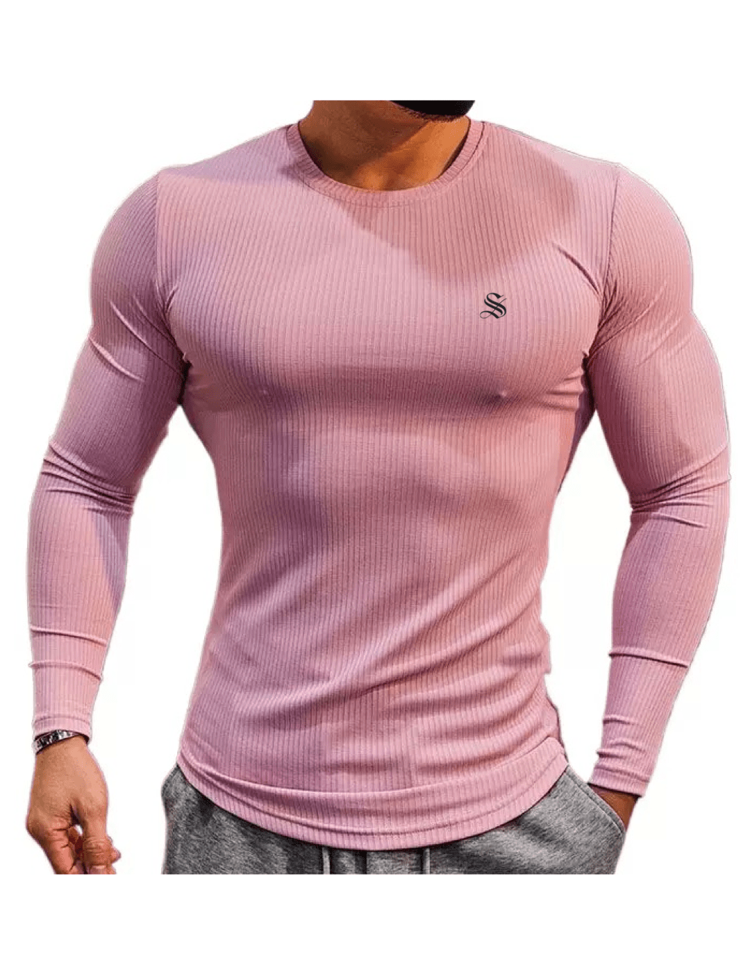 Base 177 - Long Sleeve Shirt for Men - Sarman Fashion - Wholesale Clothing Fashion Brand for Men from Canada