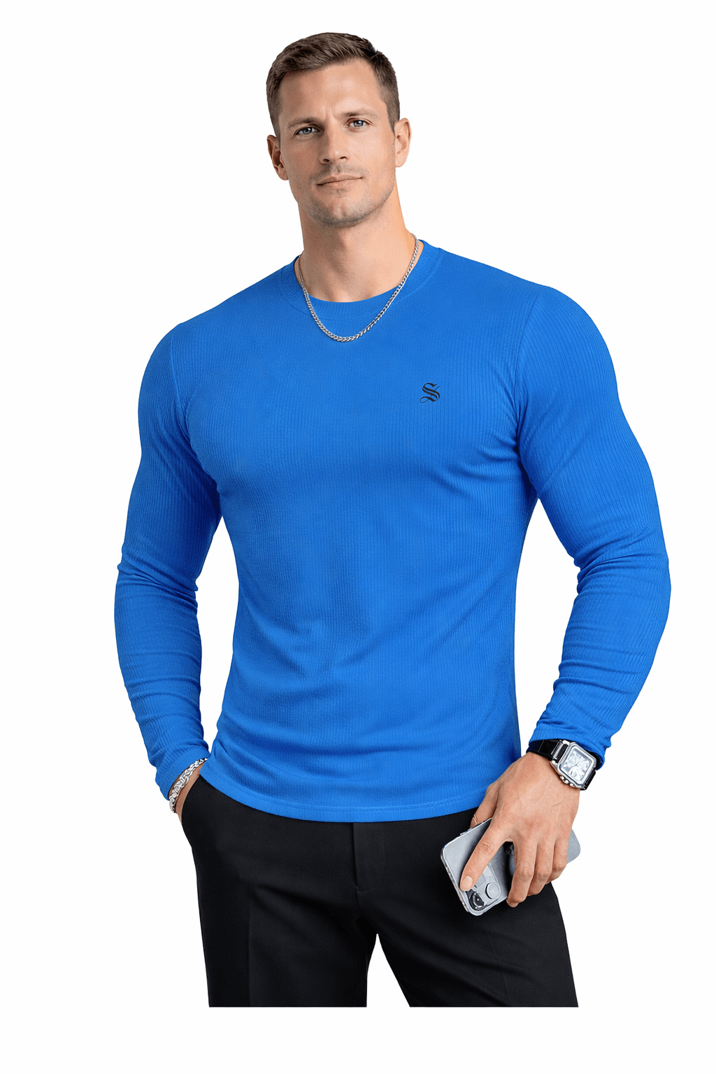 Base 71 - Long Sleeve Shirt for Men - Sarman Fashion - Wholesale Clothing Fashion Brand for Men from Canada