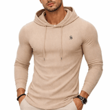 Base 9 - Long Sleeve Shirt with Hood for Men - Sarman Fashion - Wholesale Clothing Fashion Brand for Men from Canada