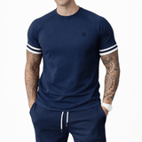 Baskutan - Complete Set T-Shirt & Shorts for Men - Sarman Fashion - Wholesale Clothing Fashion Brand for Men from Canada