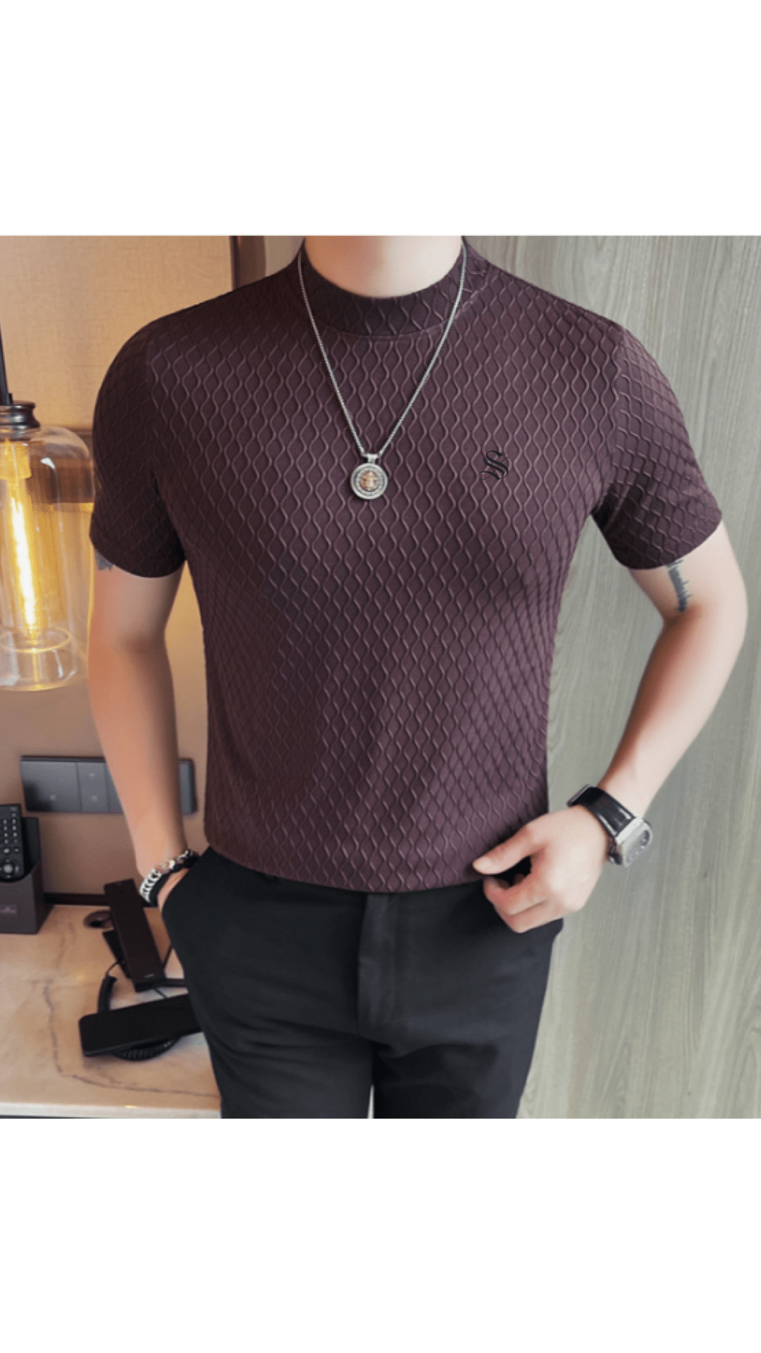 Bda 2 - T-Shirt for Men - Sarman Fashion - Wholesale Clothing Fashion Brand for Men from Canada