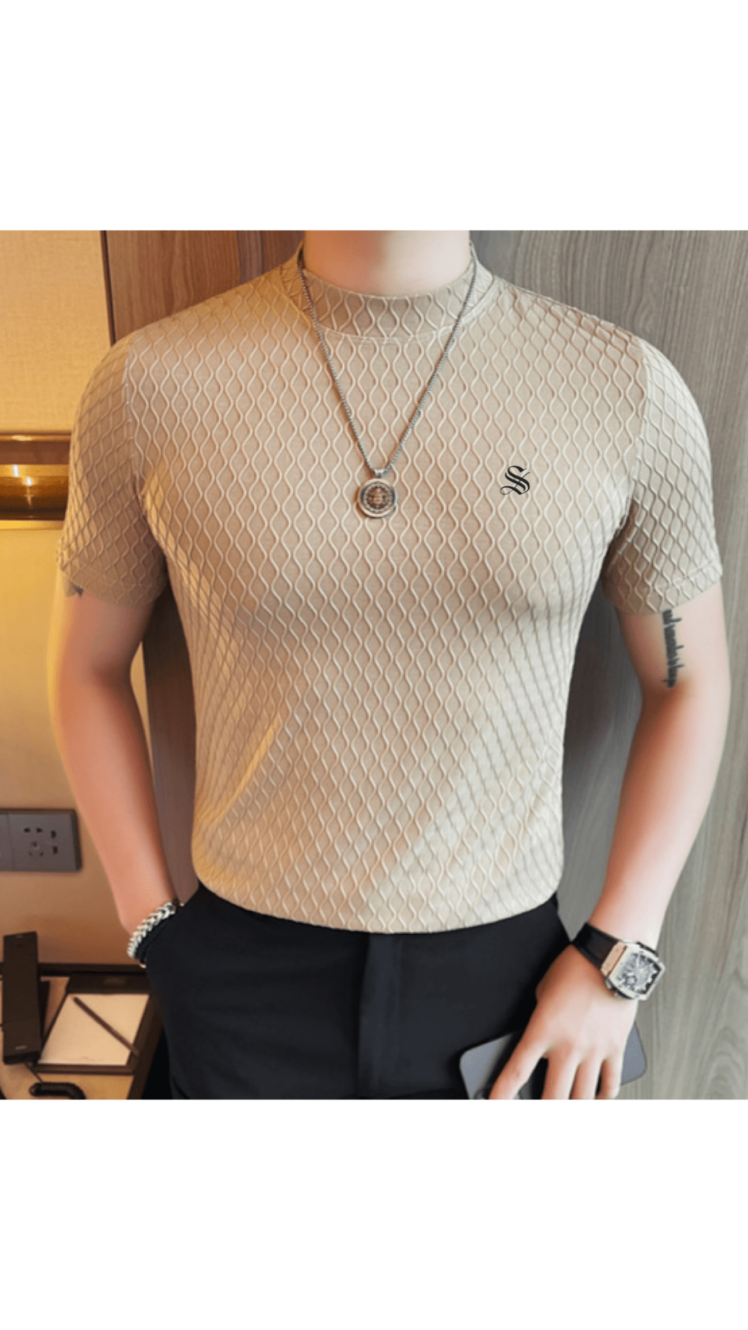 Bda 2 - T-Shirt for Men - Sarman Fashion - Wholesale Clothing Fashion Brand for Men from Canada