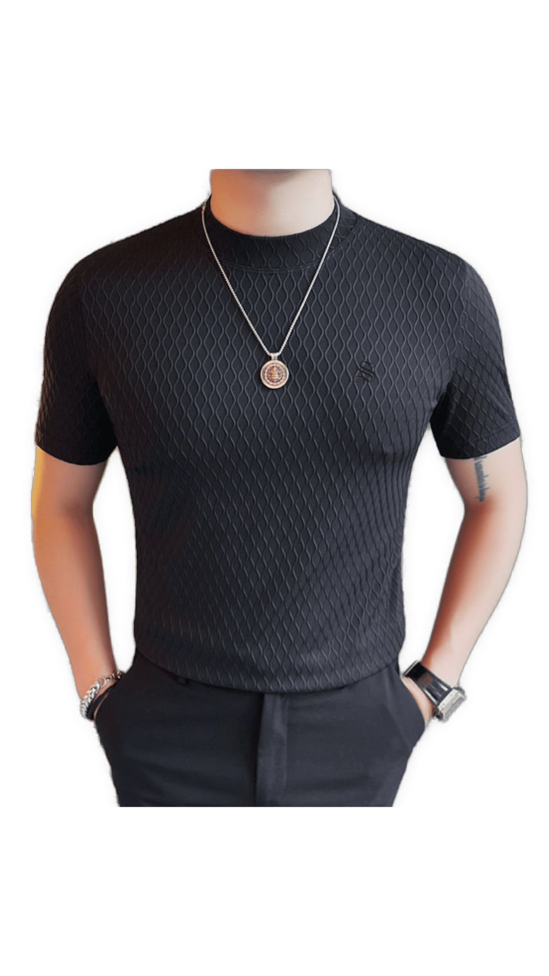 Bda 2 - T-Shirt for Men - Sarman Fashion - Wholesale Clothing Fashion Brand for Men from Canada