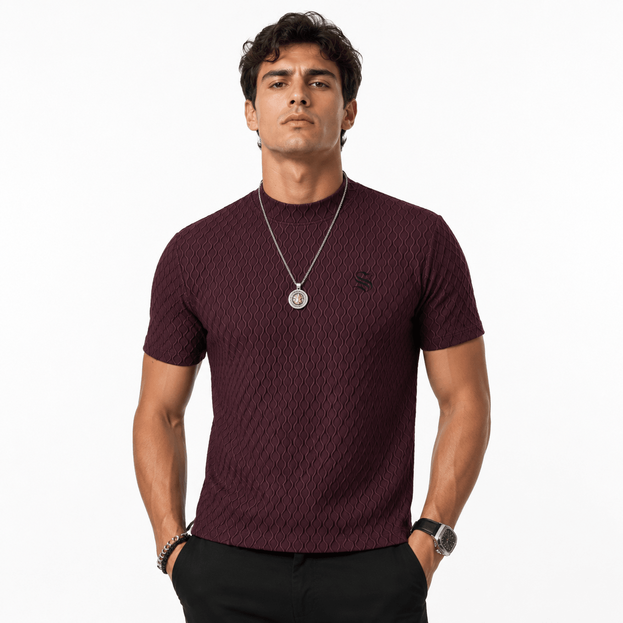 Bda 2 - T-Shirt for Men - Sarman Fashion - Wholesale Clothing Fashion Brand for Men from Canada