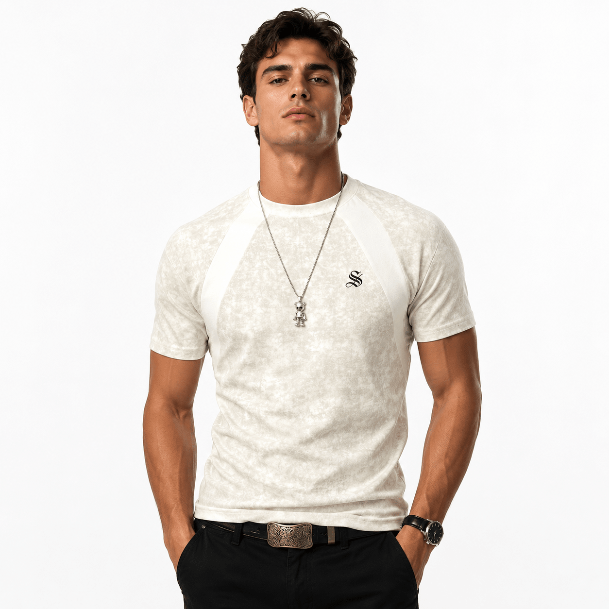 Bda - T-Shirt for Men - Sarman Fashion - Wholesale Clothing Fashion Brand for Men from Canada