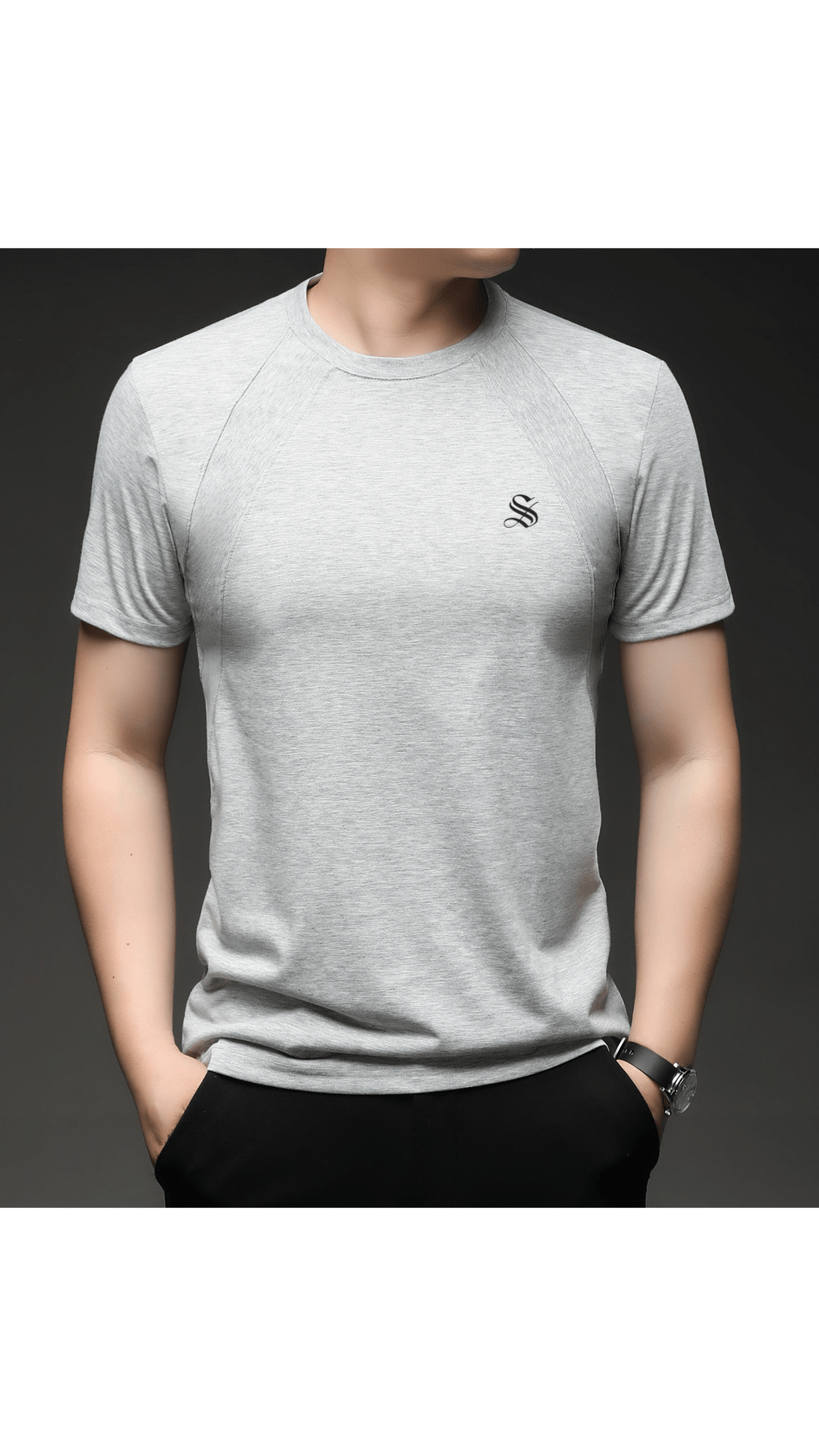 Bda Z - T-Shirt for Men - Sarman Fashion - Wholesale Clothing Fashion Brand for Men from Canada