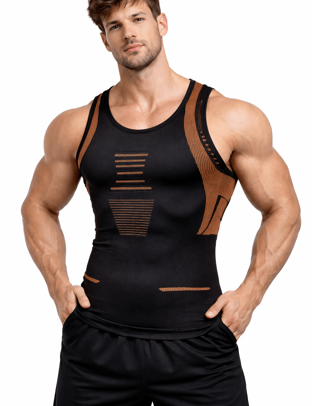 Bdow - Tank Top for Men - Sarman Fashion - Wholesale Clothing Fashion Brand for Men from Canada