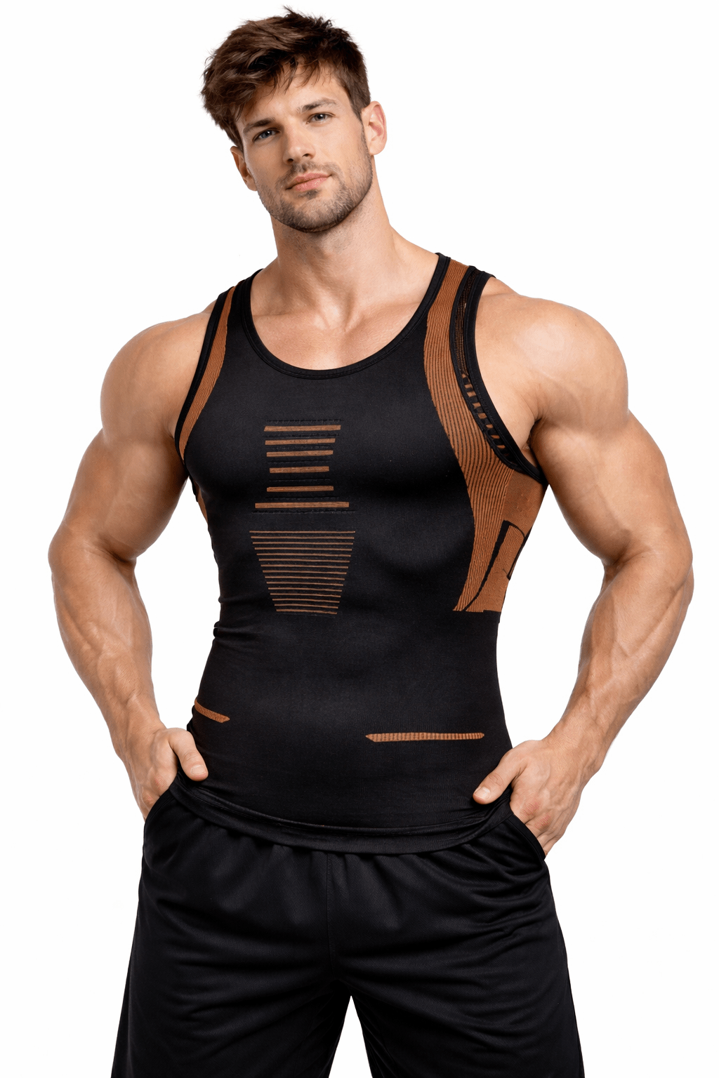 Bdow - Tank Top for Men - Sarman Fashion - Wholesale Clothing Fashion Brand for Men from Canada