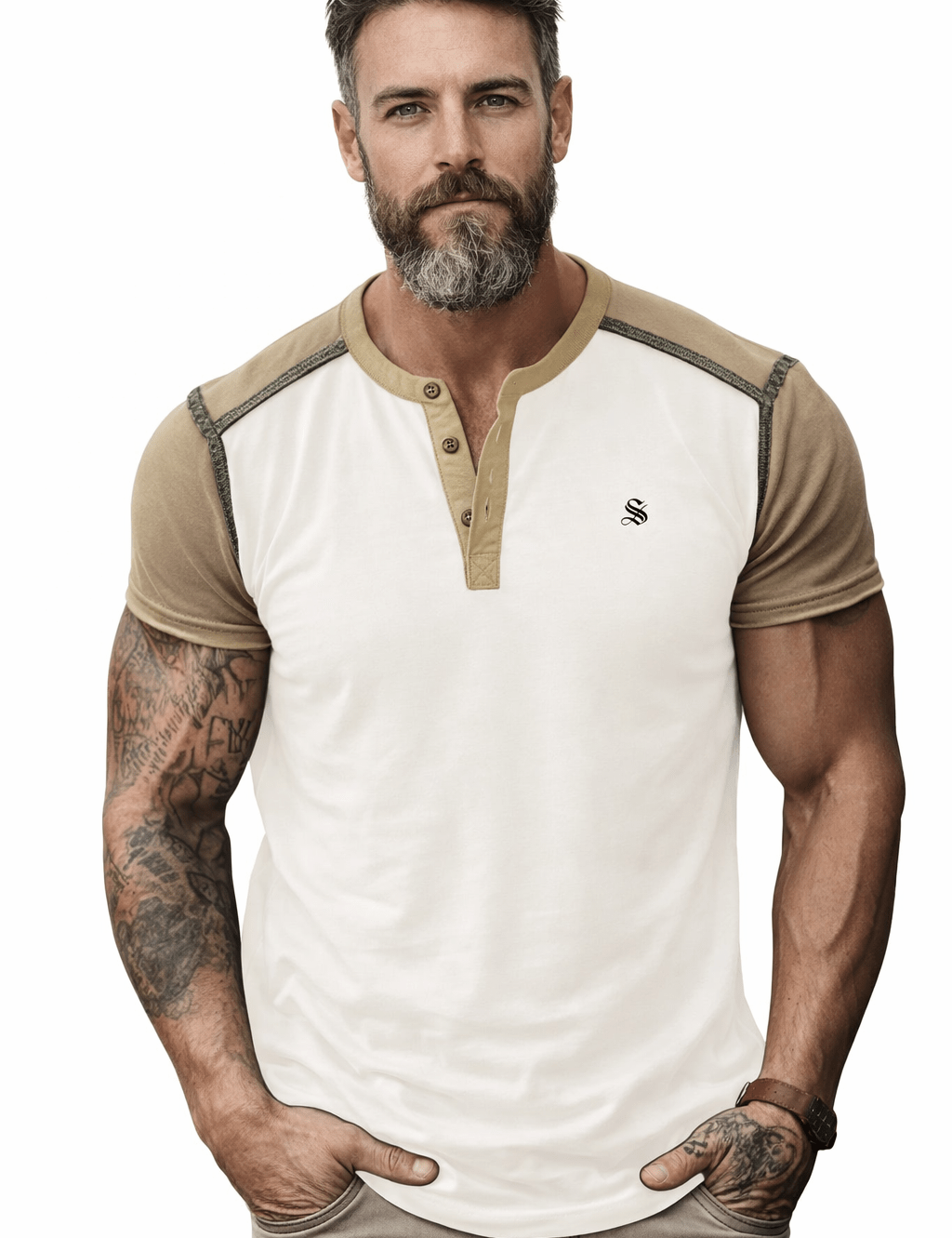 Beastov 3 - T-Shirt for Men - Sarman Fashion - Wholesale Clothing Fashion Brand for Men from Canada