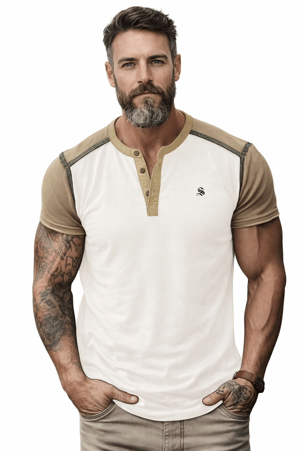 Beastov 3 - T-Shirt for Men - Sarman Fashion - Wholesale Clothing Fashion Brand for Men from Canada