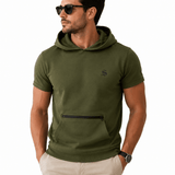 BePrepared - Hood T-shirt for Men - Sarman Fashion - Wholesale Clothing Fashion Brand for Men from Canada