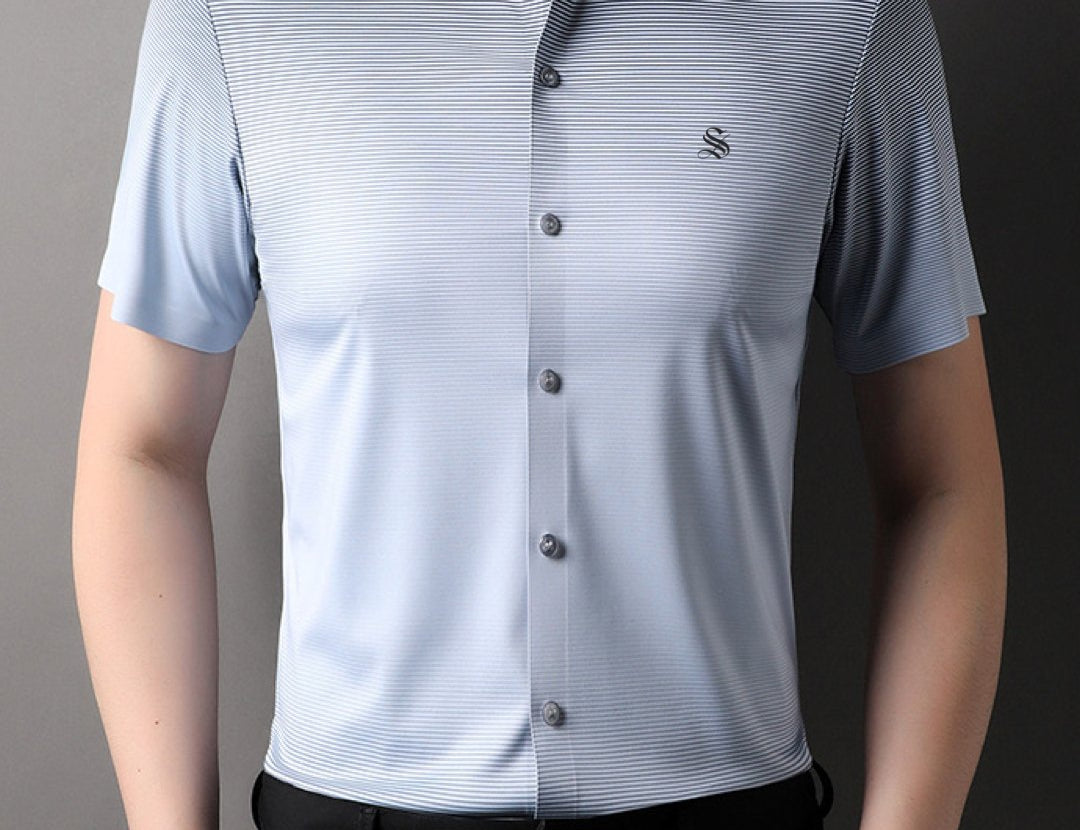 Berri - Short Sleeves Shirt for Men - Sarman Fashion - Wholesale Clothing Fashion Brand for Men from Canada