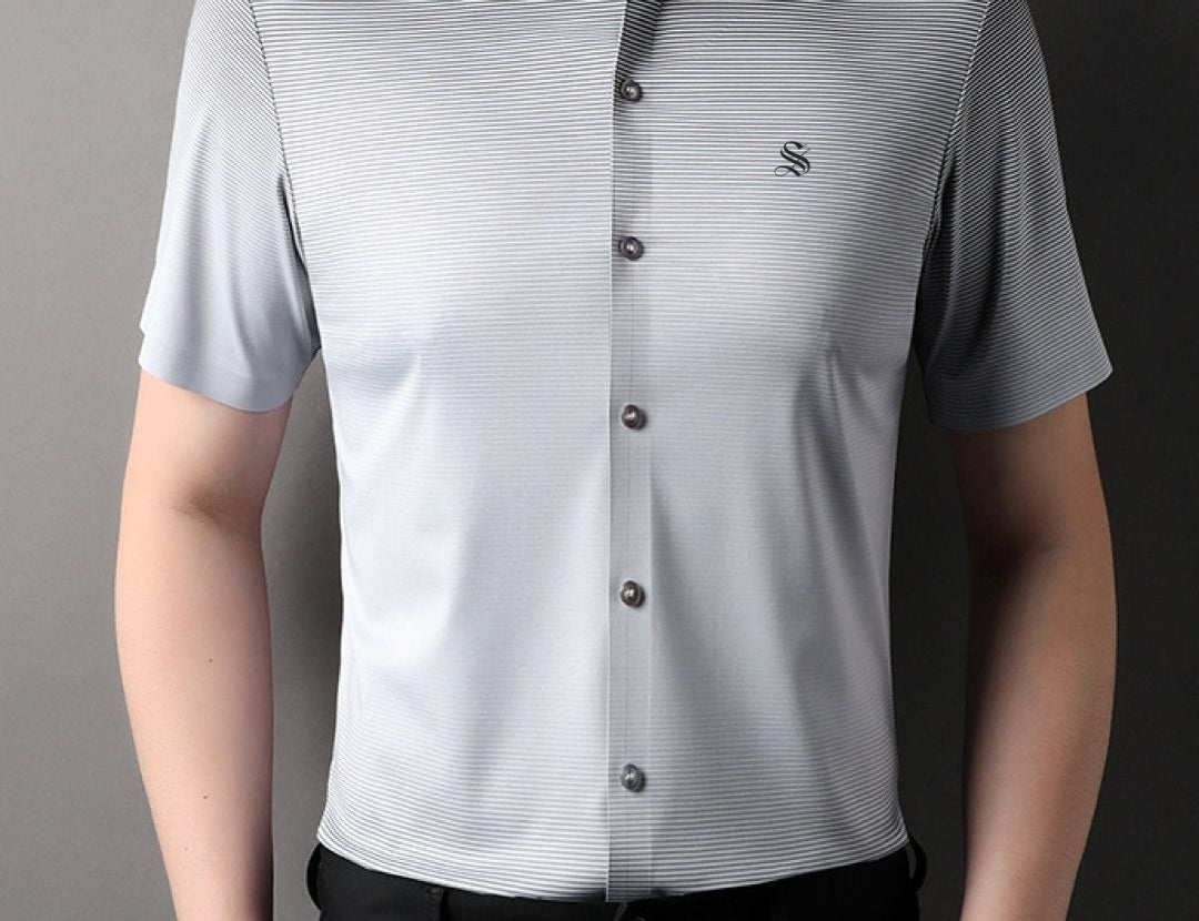 Berri - Short Sleeves Shirt for Men - Sarman Fashion - Wholesale Clothing Fashion Brand for Men from Canada