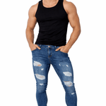 Berzuga - Skinny Jeans for Men - Sarman Fashion - Wholesale Clothing Fashion Brand for Men from Canada