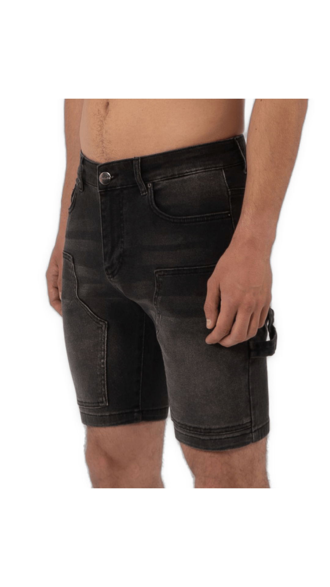 Bimv 3 - Skinny Legs Shorts Jeans for Men - Sarman Fashion - Wholesale Clothing Fashion Brand for Men from Canada