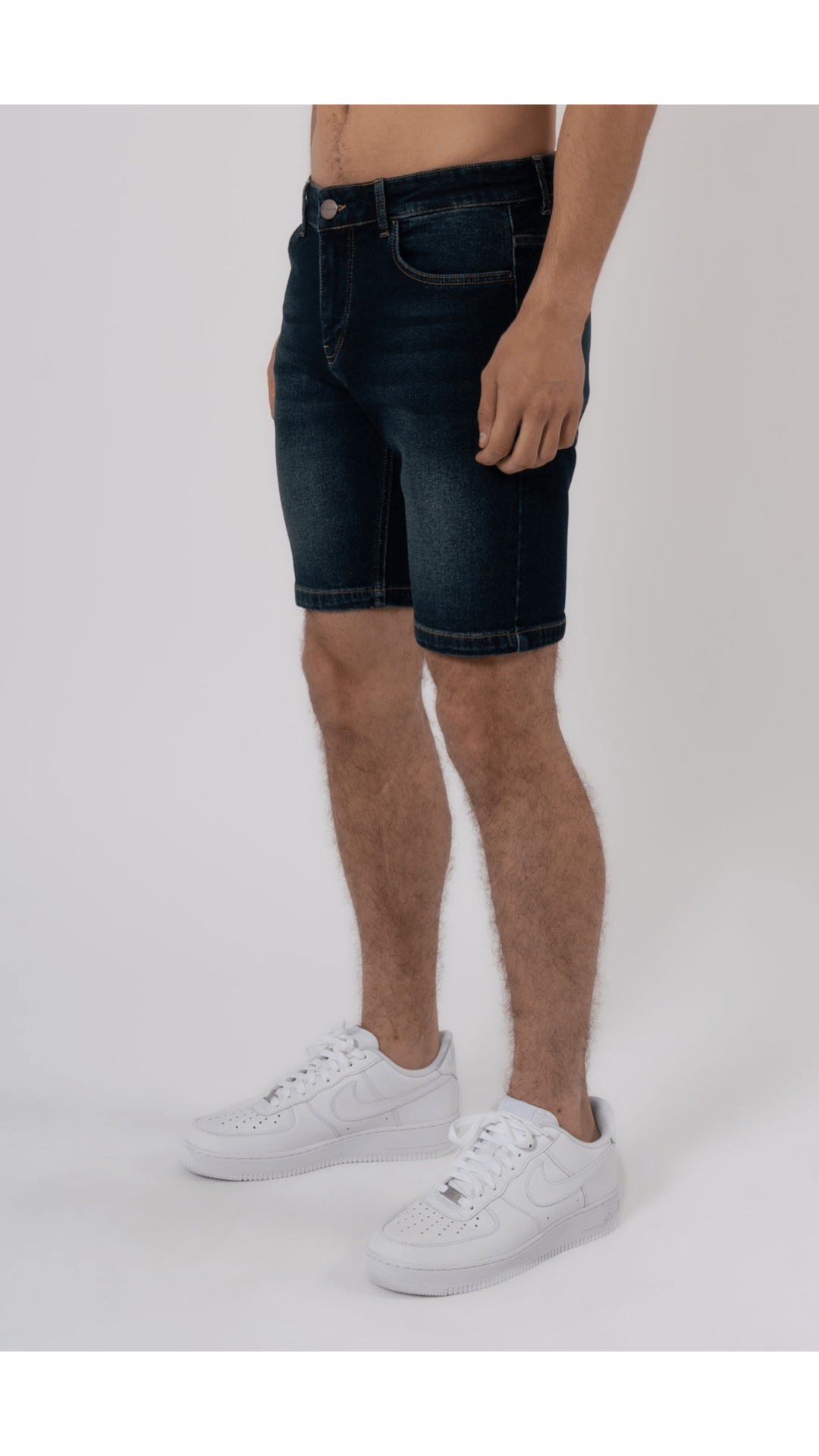 Bimv 5 - Skinny Legs Shorts Jeans for Men - Sarman Fashion - Wholesale Clothing Fashion Brand for Men from Canada