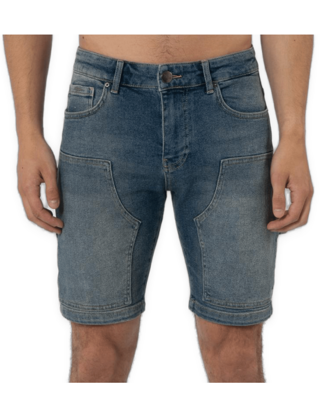 Bimv - Skinny Legs Shorts Jeans for Men - Sarman Fashion - Wholesale Clothing Fashion Brand for Men from Canada