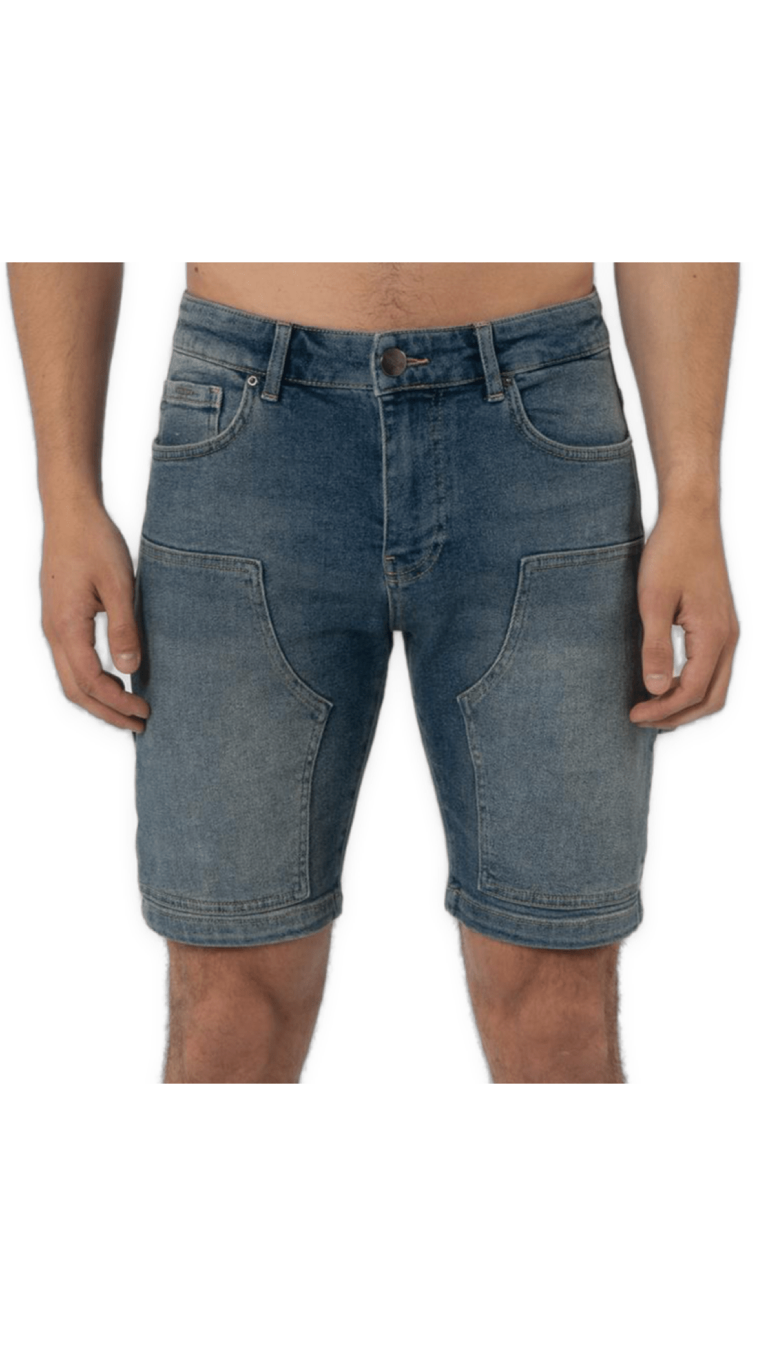 Bimv - Skinny Legs Shorts Jeans for Men - Sarman Fashion - Wholesale Clothing Fashion Brand for Men from Canada