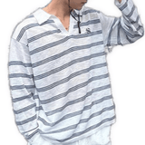 Bizano - Long Sleeves Polo Shirt for Men - Sarman Fashion - Wholesale Clothing Fashion Brand for Men from Canada