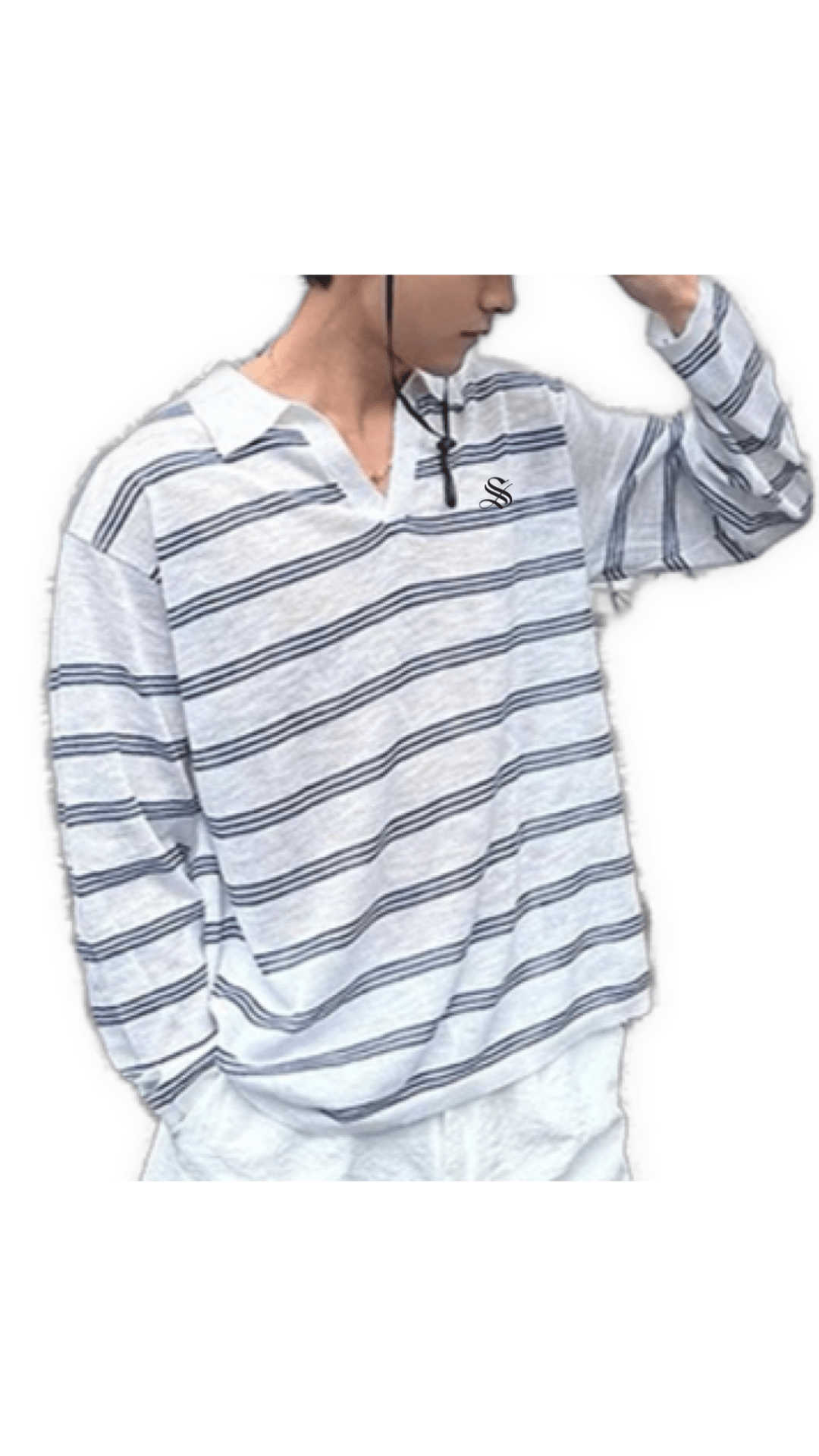 Bizano - Long Sleeves Polo Shirt for Men - Sarman Fashion - Wholesale Clothing Fashion Brand for Men from Canada