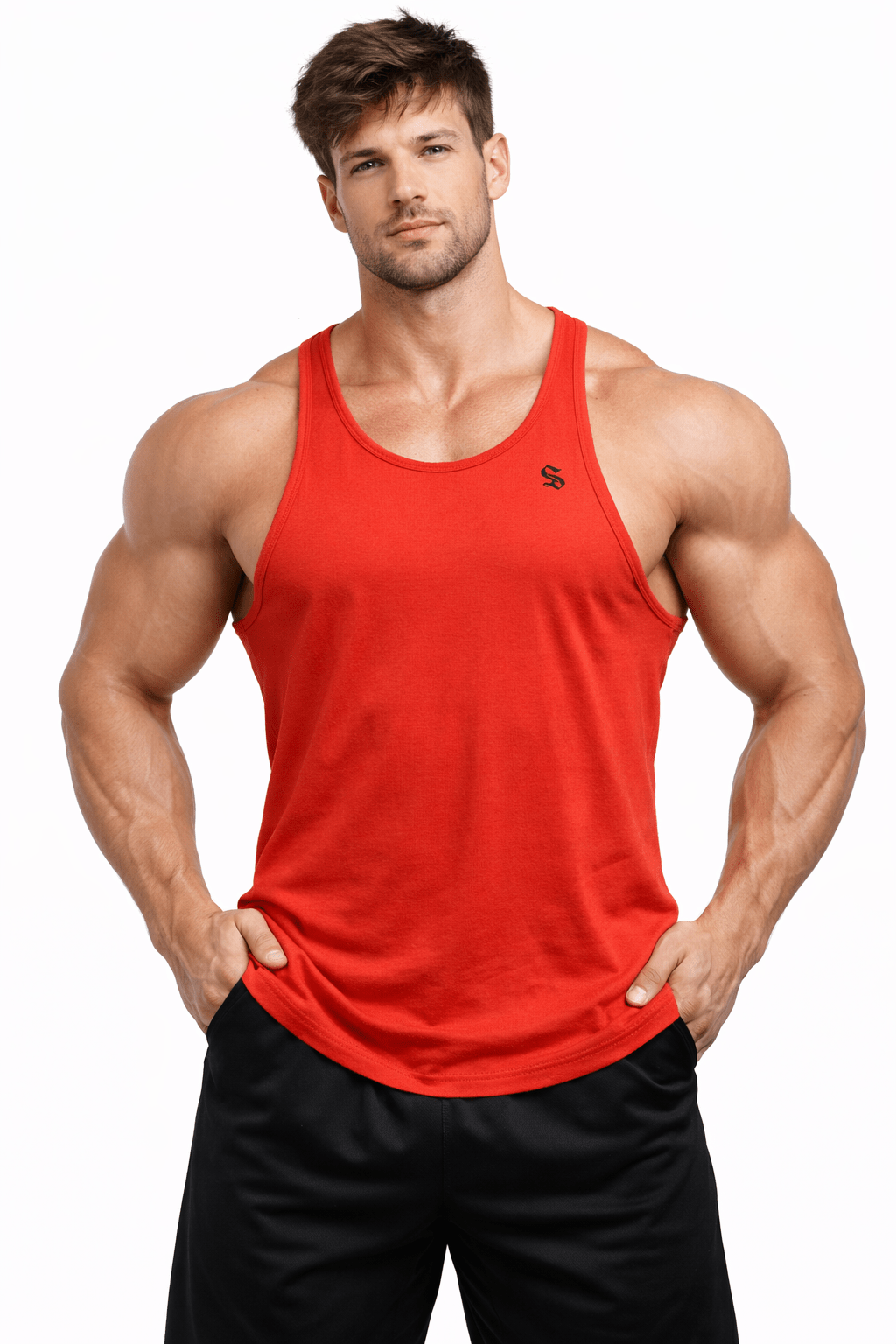 BJJS - Tank Top for Men - Sarman Fashion - Wholesale Clothing Fashion Brand for Men from Canada