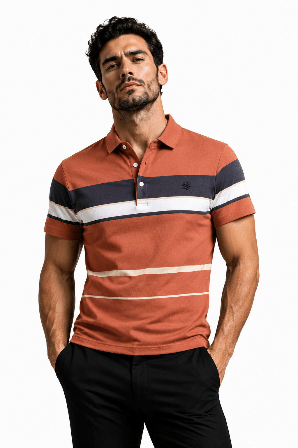 BJJU - Polo Shirt for Men - Sarman Fashion - Wholesale Clothing Fashion Brand for Men from Canada
