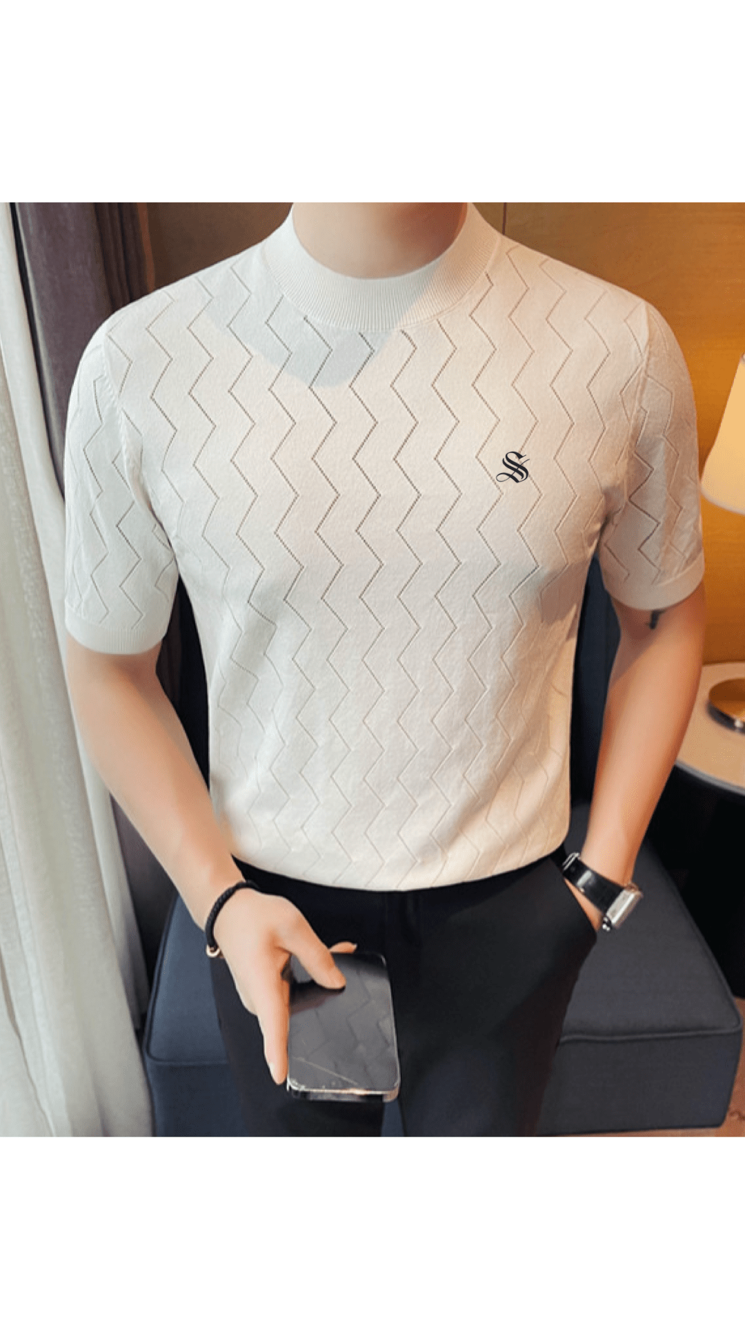 BJKP - T-Shirt for Men - Sarman Fashion - Wholesale Clothing Fashion Brand for Men from Canada